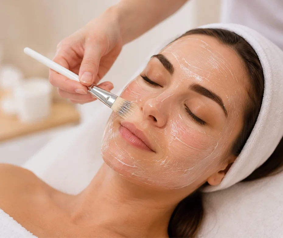 процедура пилинга лица